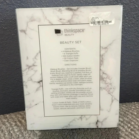 Beauty set acrylic clear tinted organizer (thinks-pace) - Picture 5 of 7